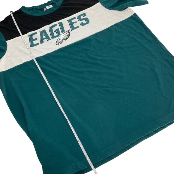 NFL Team Apparel Philadelphia Eagles Mens T-Shirt 2XL Cotton Blend Short Sleeve - Picture 4 of 8